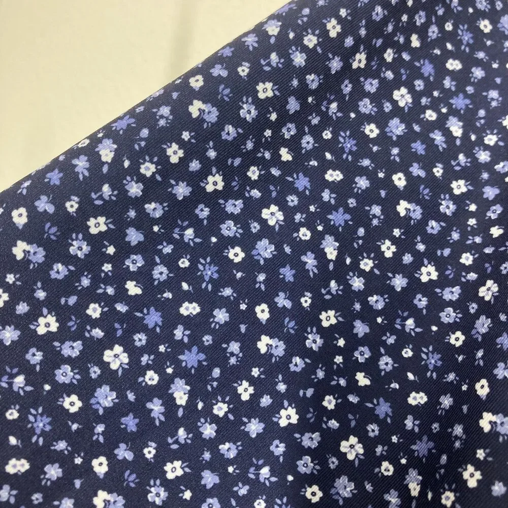 RLX Ralph Lauren Polo Shirt Mens Extra Large Navy Blue Floral Golf Performance